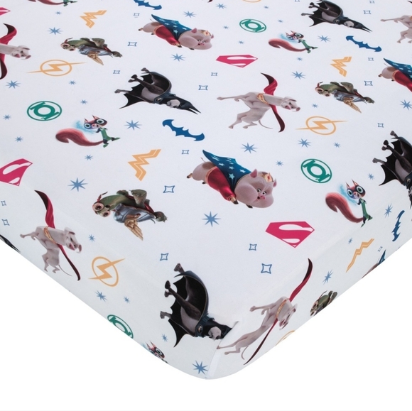 Warner Bros. DC Super Pets 4-Piece Toddler Bedding Set - Picture 4 of 9